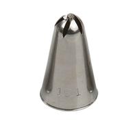 Beccuccio cornetto fiore 191 in acciaio inox Ø1,8 x 3,2 cm