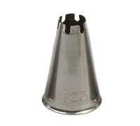 Beccuccio cornetto specialità 105 in acciaio inox Ø1,7 x 3 cm