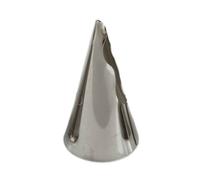 Beccuccio cornetto specialità frill 030 in acciaio inox Ø1,8 x 3,5 cm