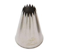 Beccuccio cornetto stella francese 13 Decora in acciaio inox Ø3 x 5 cm