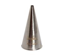 Beccuccio cornetto tondo 4 in acciaio inox Ø1,7 x 3,5 cm
