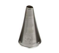 Beccuccio cornetto tondo 57 in acciaio inox Ø1,7 x 3,3 cm