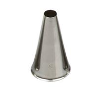 Beccuccio cornetto tondo 9 in acciaio inox Ø1,7 x 3,3 cm