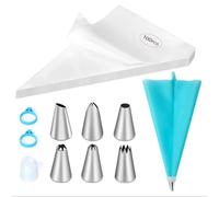 Beccuccio decorativo Set di sac à poche e beccucci, kit for decorare torte, strumento for decorare torte e biscotti. utensili da forno(110 pcs)