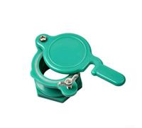 Beccuccio dispenser per miele in plastica per contenitori, versatore per sciroppo a prova di perdite, per salsa d'acero e soia, multicolore per accessori per apicoltura, 12,3 cm (verde)