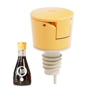Beccuccio erogatore di olio, versatile dispenser per olio d'oliva, beccuccio per versare liquori, pratico tappo superiore riutilizzabile per aceto, beccuccio automatico