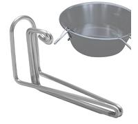 Beccuccio in filo metallico per caffè, guida per il drenaggio del caffè in acciaio inox, per campeggio, ciotola portatile per acqua, versatore per caffè, per bollitori, tazze, tazze, fornelli