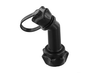 Beccuccio in plastica, per doppi contenitori con coperchio a prova di perdite, ugello sicuro per serbatoio del carburante, per versare efficacemente e per una facile installazione, per giardino