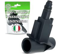 Beccuccio Ingresso per Unità Erogazione con O-Ring per Macchine da Caffè con codice originale 996530009825 421944079251 0301.R04.150 996530039639 per Philips per Saeco - MADE IN ITALY - ONIX TECH