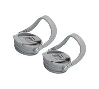 Beccuccio per bere con coperchio per uso portatile, Gray A | Copribicchieri in plastica sigillati e antigoccia con impugnatura ergonomica per l ' uso quotidiano in ufficio e