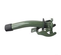 Beccuccio per tanica in metallo, 21 cm, 1 confezione da 1 ugello in gomma per contenitori di carburante da 5 l, 10 l, 20 l, struttura in acciaio resistente con versamento a prova di perdite per uso di