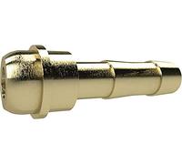 Beccuccio per tubo con raccordo a sfera, per tubo LW 6, ottone, pressione massima di lavoro 25 bar max. 150 °C