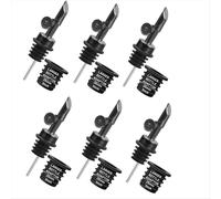 Beccuccio per versare liquori per bottiglie, versatore rapido igienico per bottiglie con adattatori, collo grande, apertura/chiusura automatica