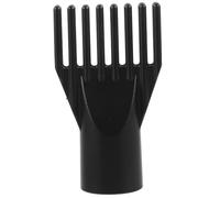 Beccuccio Phon Pettine Nero ABS per Cani, Asciugatura Delicata | Ricambio per Beccuccio Perduto, Superficie Liscia Lucida, Uso Domestico e Toelettatura, Resistente al Calore