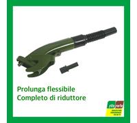 BECCUCCIO PROLUNGA PER TANICA IN METALLO GASOLIO BENZINA BECCO CANNA FLESSIBILE
