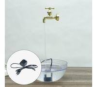 Beccuccio Scorrevole Invisibile Annaffiatoio Fontana Rubinetto Galleggiante USB