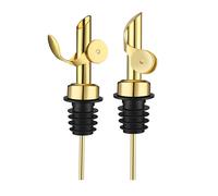 Beccuccio Versamento Liquori Acciaio Set 2pz Distributore Automatico Pieghe