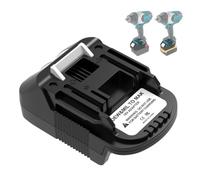 BECDXPal Adattatore per batteria Mil-Waukee a Makita 18 V, compatibile con batteria Dewalt 20 V e Mil-Waukee 18 V per utensili elettrici Makita 18 V