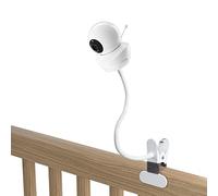 BECEMURU Versatile supporto flessibile a morsetto a torsione con connettore da 1/4 vite 3M Dock compatibile con Babysense HD S2/V43 Baby Monitor
