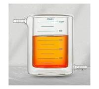 Becher con camicia a doppio strato da 10 ml a 1000, becher sperimentale laboratorio in vetro borosilicato ad alto contenuto di Attrezzature da laboratorio