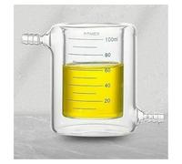 Becher con camicia a doppio strato da 10 ml a 1000, becher sperimentale laboratorio in vetro borosilicato ad alto contenuto di Attrezzature da laboratorio