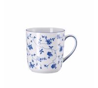 Becher Rosenthal Form 1382 Blaublüten Con Manico 0,28 L