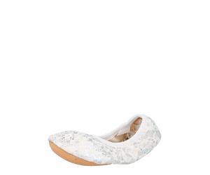 BECK Ciabatta 'Glamour' champagne / grigio argento / offwhite Bambini BECK 35