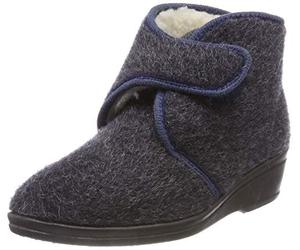 Beck Evi, Pantofole a Stivaletto Donna, Grigio, 39 EU