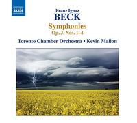 Beck Franz Ignaz - Symphonies Op. 3 Nos. 1-4