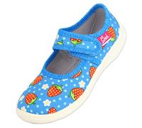 Beck Pantofole unisex per bambini fragola, Blu, 25 EU