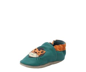 BECK Scarpina primi passi 'Kleiner Tiger' smeraldo / arancione / nero Bambini BECK 24