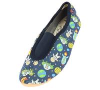 BECK Ciabatta 'Space' blu scuro / giallo / grigio / verde / rosso Bambini BECK 30