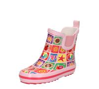 Beck-Schuhe Stivali di Gomma Memory per Bambine e Ragazze Rosa Taglia 21 EU