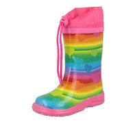BECK Stivale di gomma colori misti / rosa, Taglia 23