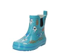 BECK Stivale di gomma 'Little Sharks' blu / azzurro / ruggine / grigio chiaro Bambini BECK 25 blu / azzurro / ruggine / grigio chiaro