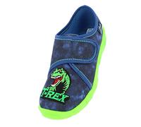 BECK Ciabatta 'T-Rex' blu scuro / verde neon / rosso / bianco, Taglia 30
