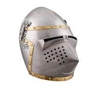 Beckenhaube, Elmo, Circa 1390,1,6 MM Acciaio Medioevo Casco Armatura Visiera