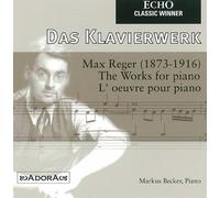 Becker,Markus - Das Klavierwerk [Audio CD] Becker,Markus