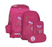 Beckmann Active Air FLX Schoolbag Set 6-teilig 20-25L Cherry