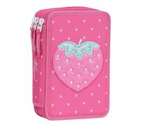 Beckmann astuccio per matite 3-Fold Pencil Case Strawberry viola