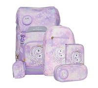 Beckmann Classic Maxi Schoolbag Set 6-teilig 28L Unicorn Princess Purple