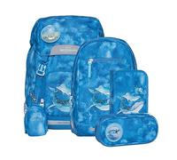BECKMANN Classic Schoolbag Set 6-teilig 22L Ocean