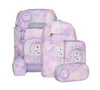 Beckmann Classic Schoolbag Set 6-teilig 22L Unicorn Princess Purple