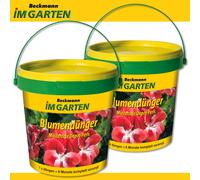 Beckmann IM GARTEN 2 x 1 kg Concime Granulare a Lenta Azione per Rose