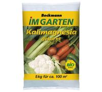 Beckmann 2 x 5 KG Fertilizzante Bio Potassio Magnesio Cloruro-Poveri