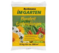 Beckmann Plurafert Concime da giardino 15 kg Concime per ortaggi Concime per fru