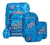 Beckmann zaino della scuola Classic Schoolbag Set 6 -pezzi 22L Blue Lightning