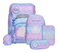 Beckmann zaino della scuola Classic Schoolbag Set 6 -pezzi 22L Seashell lilla
