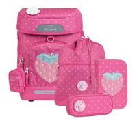 Beckmann zaino della scuola Plus Air Schoolbag 7 teilig Strawberry viola