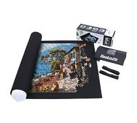 Becko US Tappetino in feltro per puzzle, fino a 1.500 pezzi, materiale per lettore di puzzle, squisita scatola regalo con borsa con coulisse